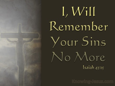 Isaiah 43:25